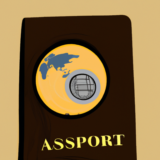 איור המציג כיסוי דרכון המגן על הדרכון מפני נזקים פוטנציאליים שונים.